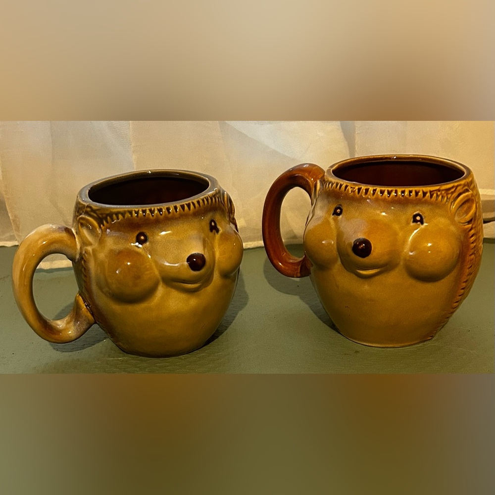 Hedgehog mugs (set of two)